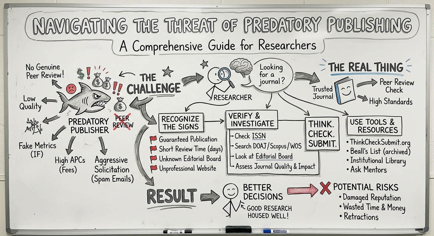 Navigating the Threat of Predatory Publishing: A Comprehensive Guide for Researchers
