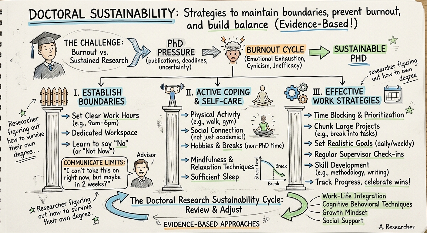 Achieving Sustainable Work-Life Boundaries During Your PhD